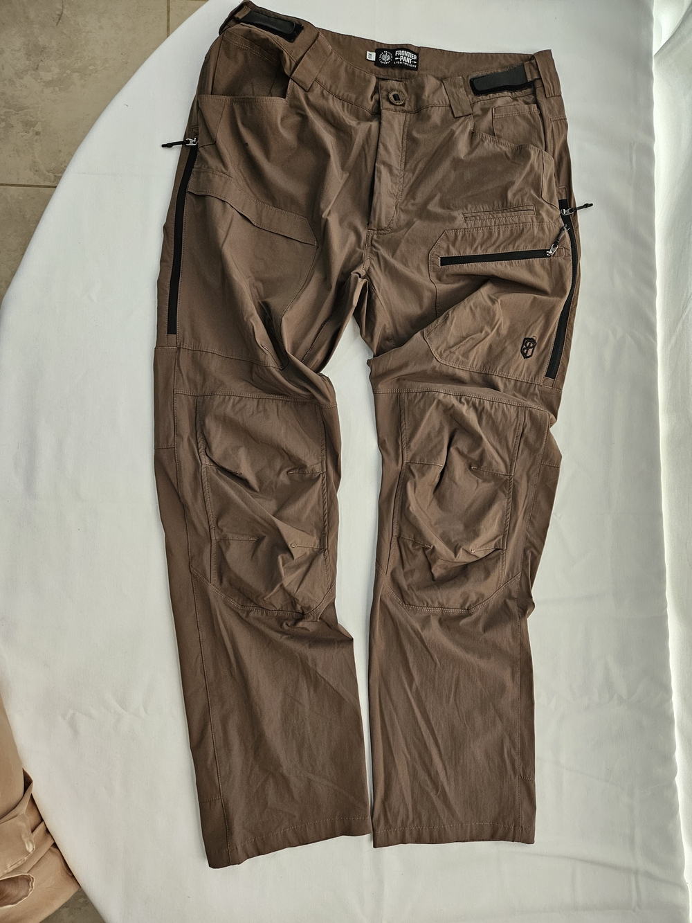 Born Primitive Brown Tactical Cargo Pants, Lightweight